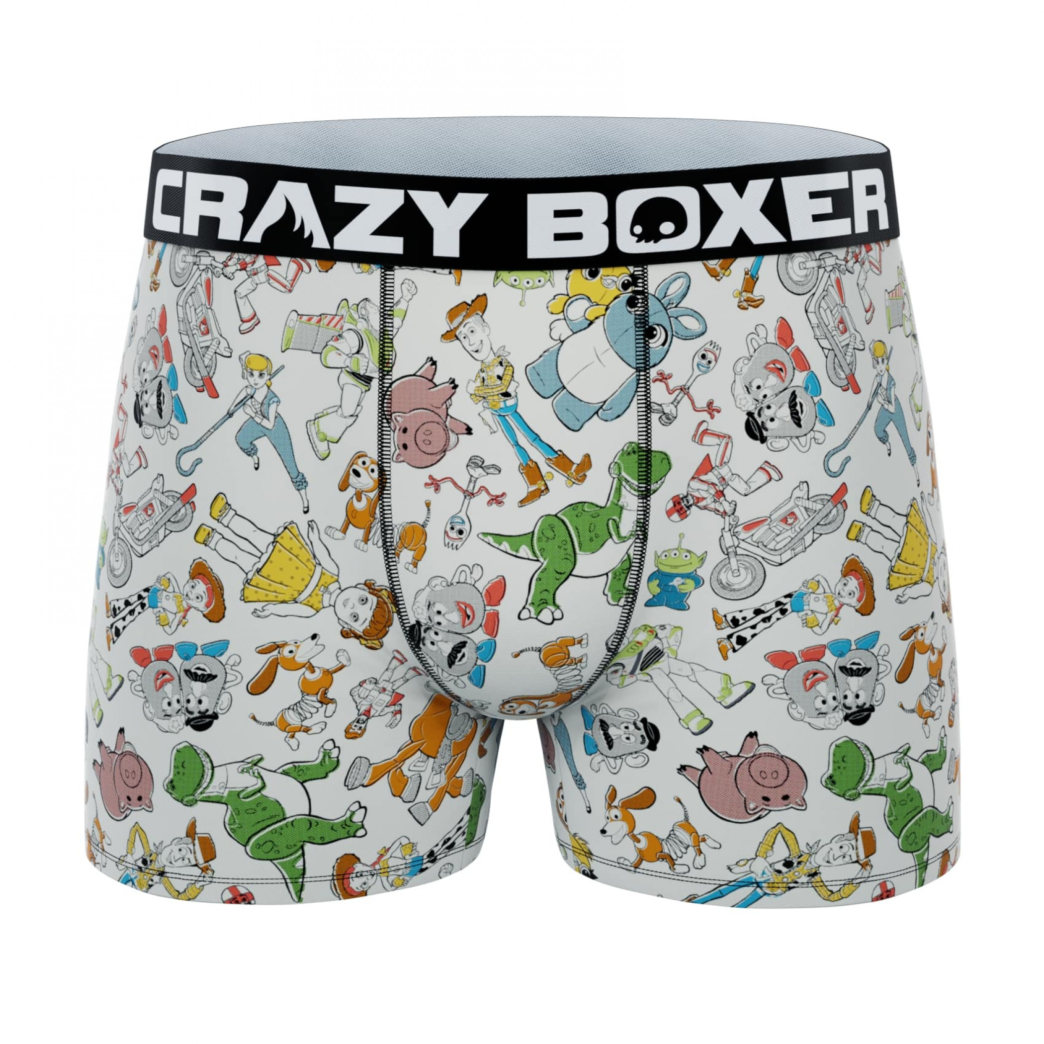 Crazy Boxer Toy Story Sketches Men's Boxer Briefs